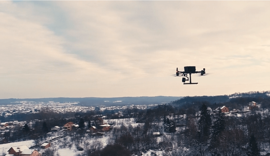 Hırvatistan Petrinja'da Deprem Müdahalesinde Dronların Kullanılması