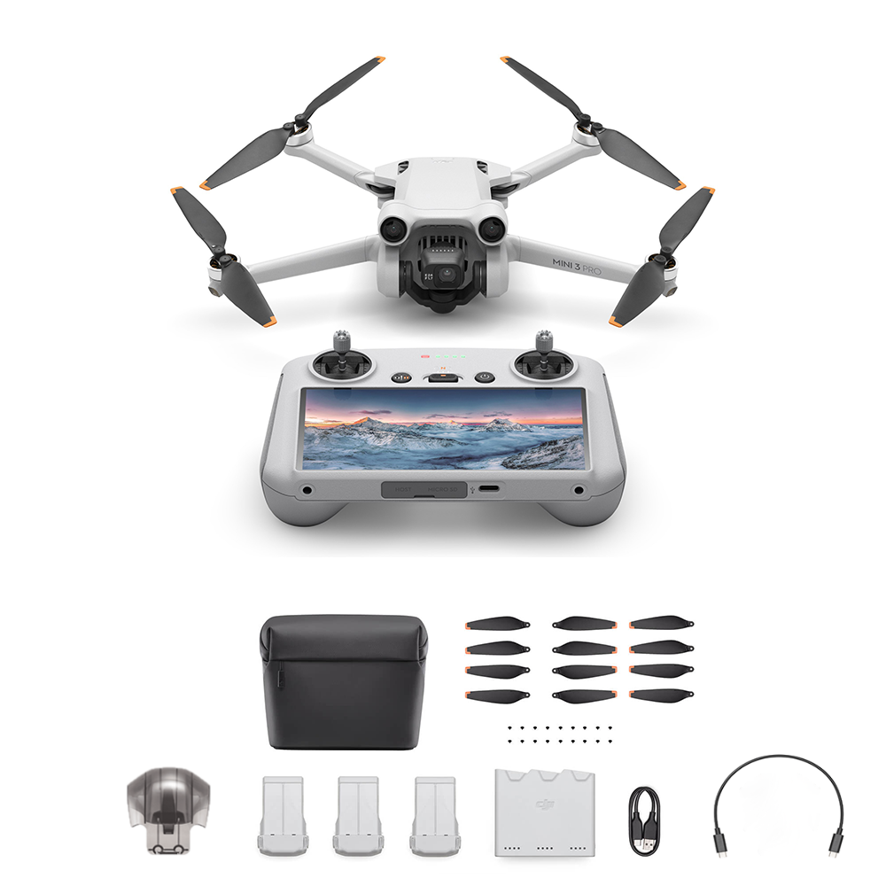 DJI Mini 3 Pro (DJI RC) Fly More Kit Plus