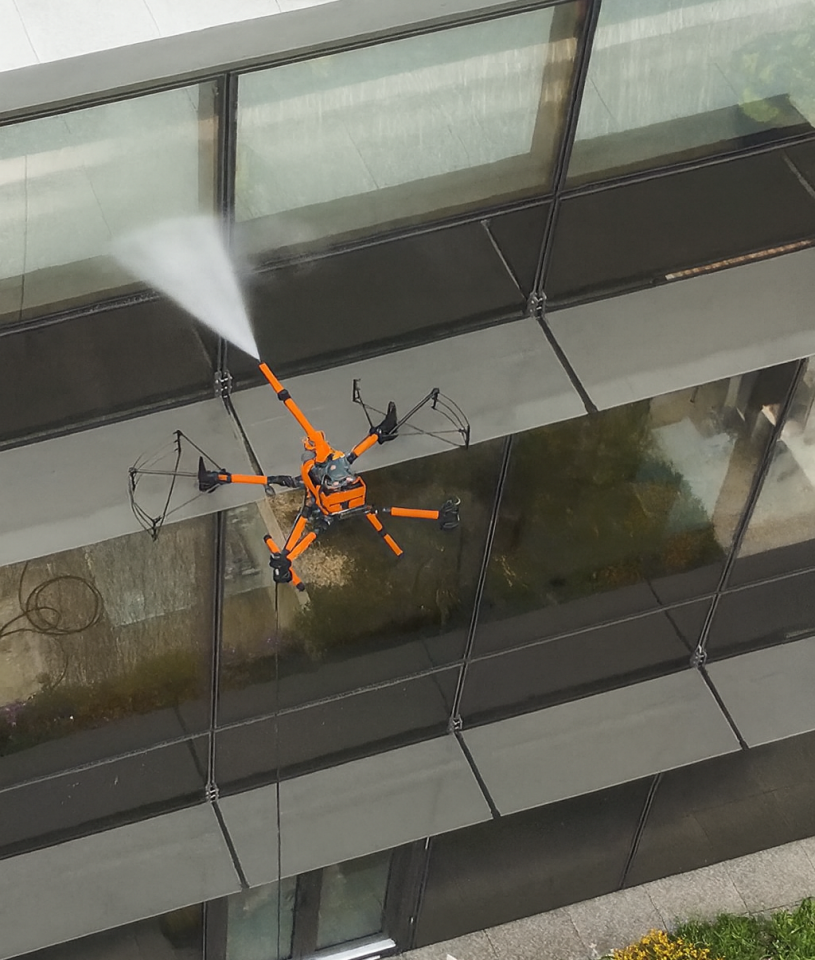 Dış Cephe Temizlik Dronu