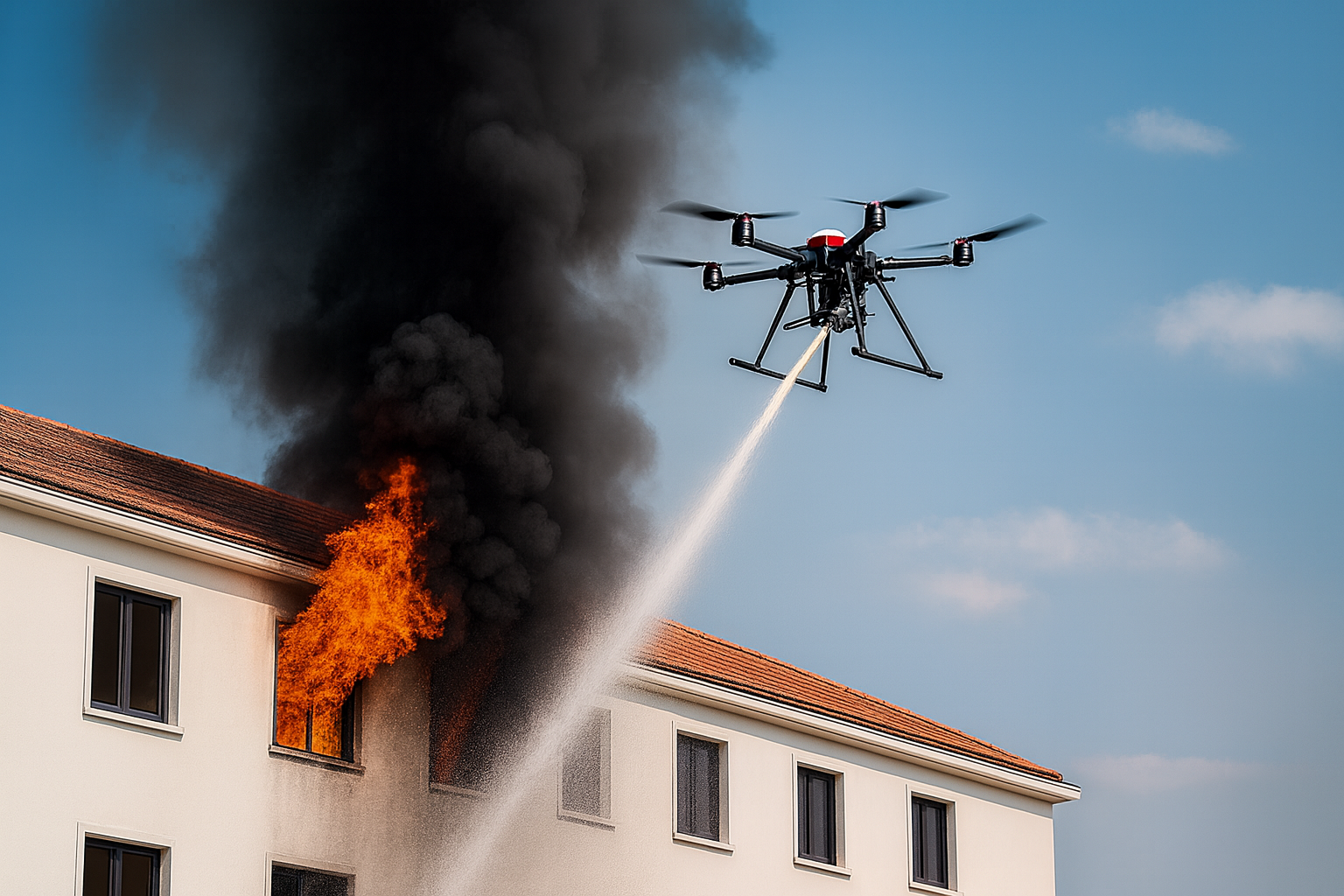 Yangın Söndürme Dronu